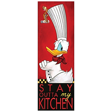 Disney Fine Art Stay Outta My Kitchen Wrapped Canvas Wall Art. View a larger version of this product image.