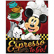 Disney Fine Art Espresso to Go! Wrapped Canvas Wall Art