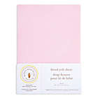 Alternate image 1 for Burt&#39;s Bees Baby&reg; Organic Cotton Jersey Fitted Crib Sheet in Blossom
