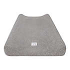 Alternate image 0 for Burt&#39;s Bees Baby&reg; Organic Cotton Knit Terry Changing Pad Cover in Heather Grey