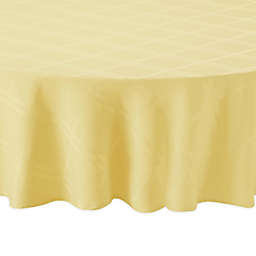 Wamsutta® Solid 90-Inch Round Tablecloth in Canary