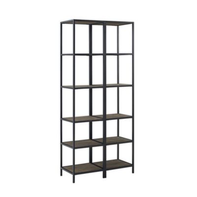 narrow metal shelf