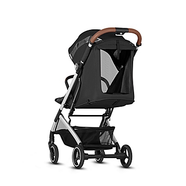 GB Qbit + All-City FE Single Stroller in Black. View a larger version of this product image.