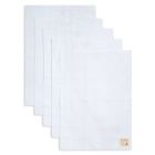 Alternate image 0 for Burt's Bees Baby&reg; 5-Pack Organic Cotton Burp Cloths in Cloud
