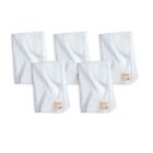 Alternate image 1 for Burt's Bees Baby&reg; 5-Pack Organic Cotton Burp Cloths in Cloud