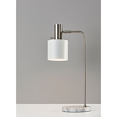 ADESSO&reg; Emmett Desk Lamp in Brushed Steel. View a larger version of this product image.