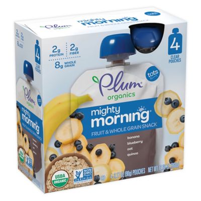 plum organics oatmeal