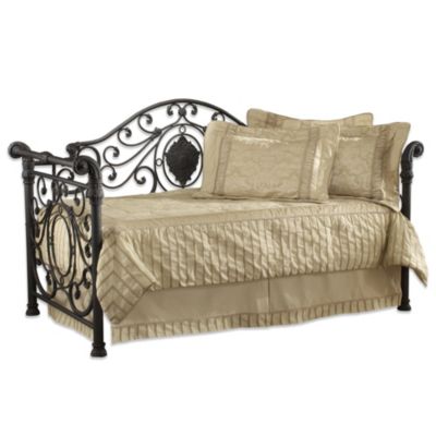 Hillsdale Mercer Daybed with Suspension Deck and Trundle in Antique Brown