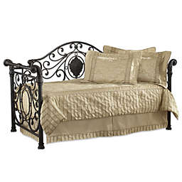 Hillsdale Mercer Daybed with Suspension Deck and Trundle in Antique Brown