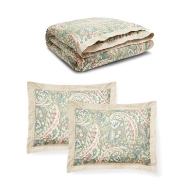 Lauren Ralph Lauren Allie 3-Piece Reversible Paisley Comforter Set | Bed  Bath & Beyond