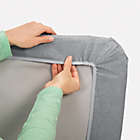 Alternate image 2 for Chicco LullaGo&reg; Bassinet Fitted Sheet in Grey