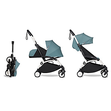 Babyzen&trade; YOYO² Stroller Frame in White. View a larger version of this product image.