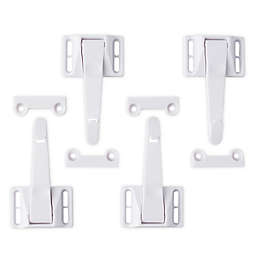 Toddleroo by North States® 10-Count Drawer & Cabinet Tab Latches in White