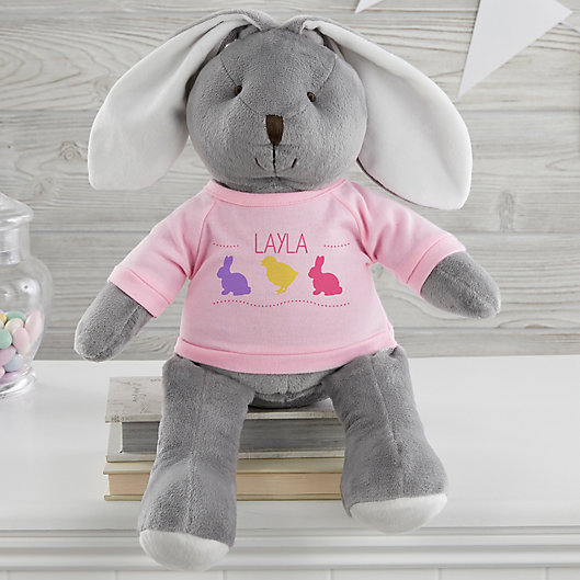 Plush Bunny Rabbit Toy Stuffed Animal Gift Presents 18 inch Pink 