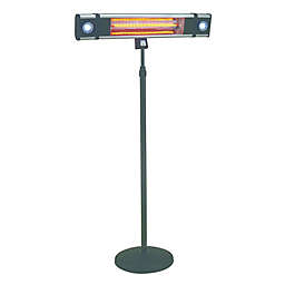 EnerG+™ Freestanding Infrared Electric Outdoor Heater in Silver