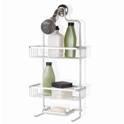 .ORG™ NeverRust® Aluminum Shower Caddy in Satin Chrome