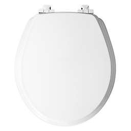 Mayfair® Benton™ Round Slow Close Toilet Seat in White