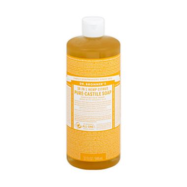 Dr. Bronner's 32 oz. 18-In-1 Hemp Citrus Pure-Castile Liquid Soap. View a larger version of this product image.
