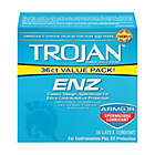 Alternate image 1 for Trojan&reg; ENZ&trade; 36-Count Spermicidal Premium Latex Condoms