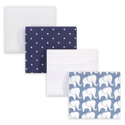 blue receiving blankets