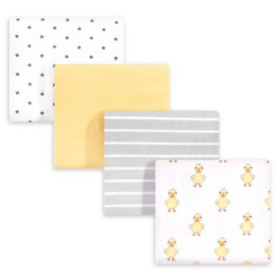 yellow receiving blanket