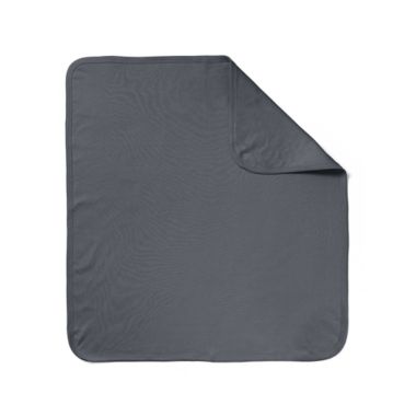 goumi&reg; Organic Cotton Receiving Blanket in Midnight. View a larger version of this product image.