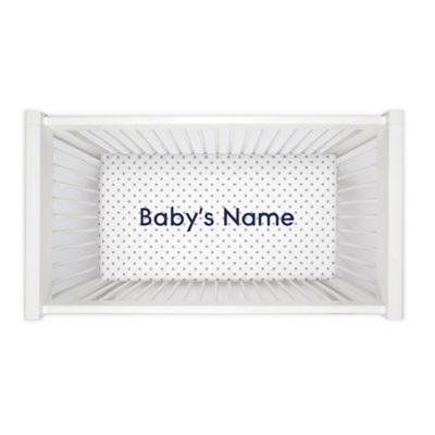 personalized fitted crib sheets