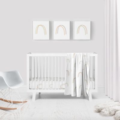 rainbow crib set