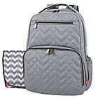 Alternate image 0 for FP QUILTED MORGAN SIGNATURE BACKPACK GREIGE