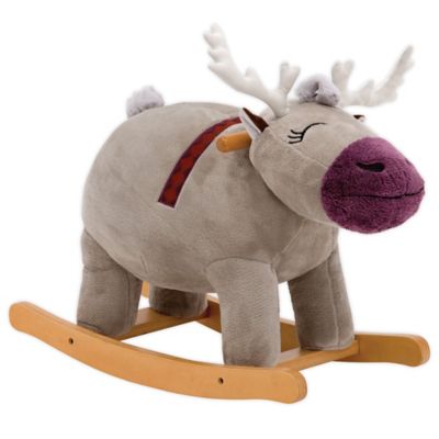 plush rocking horse