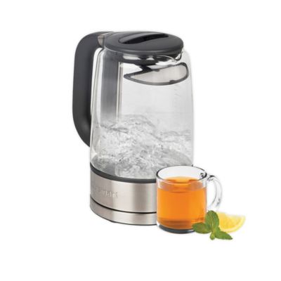 capresso h2o plus glass water kettle