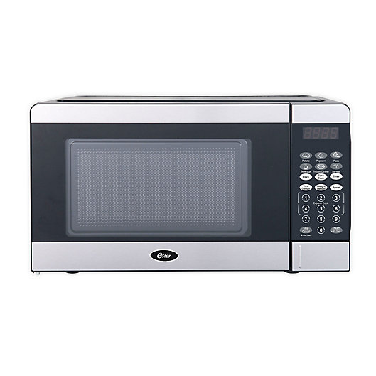 Alternate image 1 for Oster 0.7 cu. ft. Stainless Steel Microwave Oven