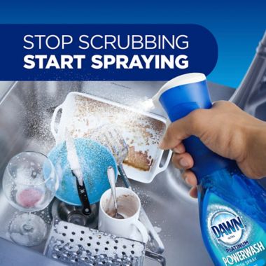 Dawn Ultra Platinum Powerwash Dish Spray Bundle w/ 16 oz. Bottle and Refill in Fresh Scent. View a larger version of this product image.
