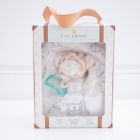 Alternate image 3 for Zalamoon 3 Piece Gift Set with Luxie Pocket&reg; Blanket, Giraffe and Pacifier in Flake