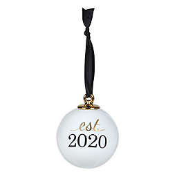 Olivia & Oliver™ "Est. 2020" 3-Inch Porcelain Ornament