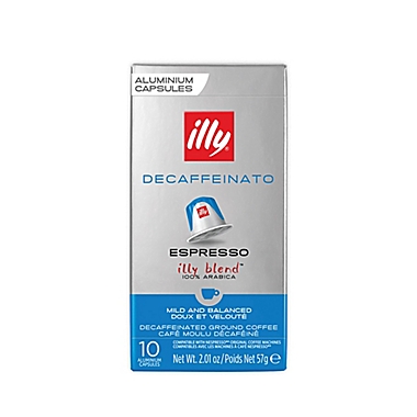 illy&reg; Decaf Coffee Capsules 10-Count. View a larger version of this product image.