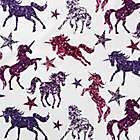 Alternate image 5 for Kute Kids Sparkling Glitter Unicorn Twin Sheet Set in Pink/Purple