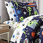 Alternate image 4 for Kute Kids Far Out Galaxy Twin Sheet Set in White/Multi