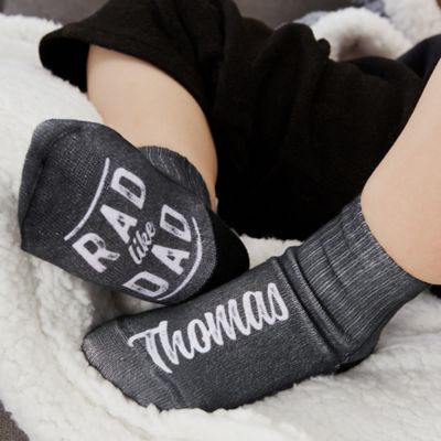 personalized dad socks