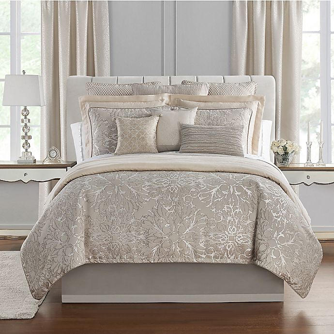 Waterford Arianna Bedding Collection, Champagne King Bedding