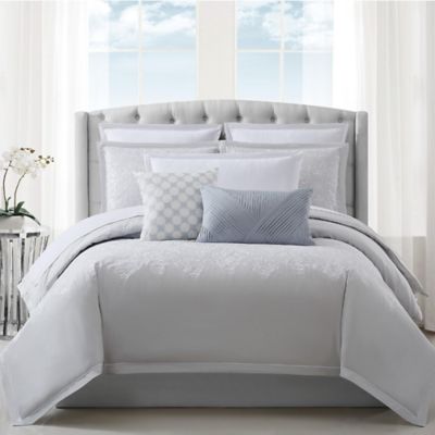Celini Reversible Comforter Set in Grey 
