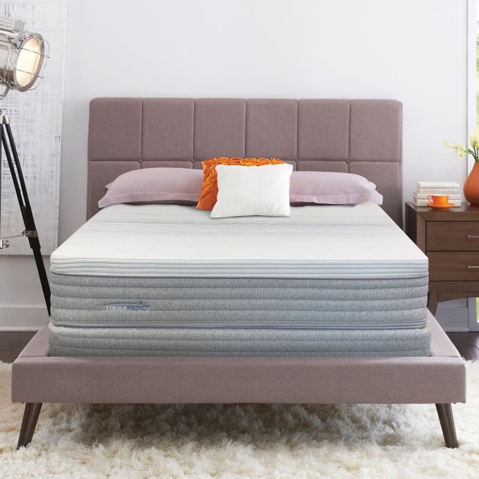 therapedic mattress hybrid medium copper gel bed beyond bath