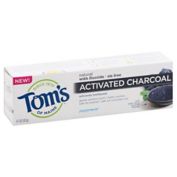 Tom's of Maine&reg; 4.7 oz. Activated Charcoal Anticavity Peppermint Toothpaste