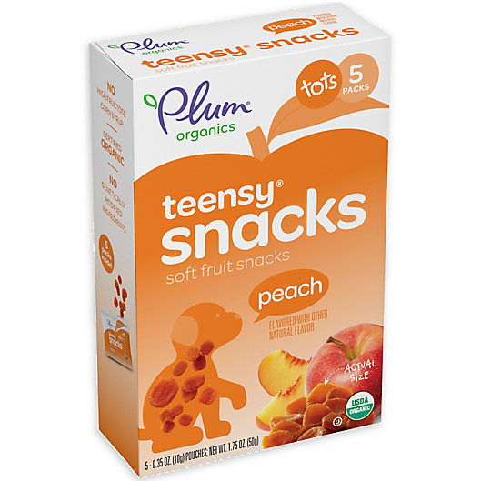 Alternate image 1 for Plum Organics™ Teensy Fruits™ in Peach