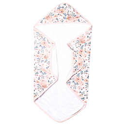 Copper Pearl™ Autumn Hooded Towel in Pink/White