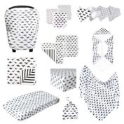 Copper Pearl&trade; Wild Hooded Towel in Black/White