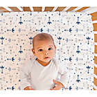 Alternate image 2 for The Peanutshell&trade; Rocket Star Fitted Crib Sheets (2-Pack)