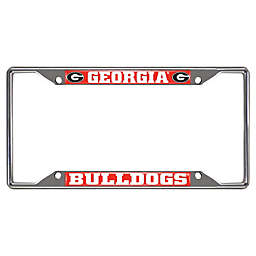University of Georgia Chrome License Plate Frame