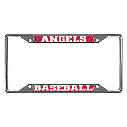 MLB Los Angeles Angels Chrome License Plate Frame