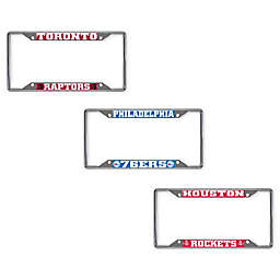 NBA Chrome License Plate Frame Collection